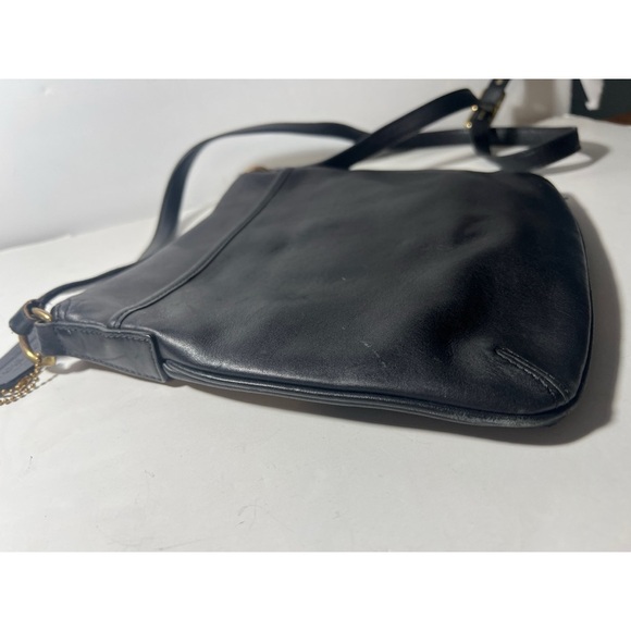Coach Black Leather Crossbody Bag - Picture 4 of 12